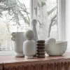 Pot en grès écru coquillage - Ferm Living