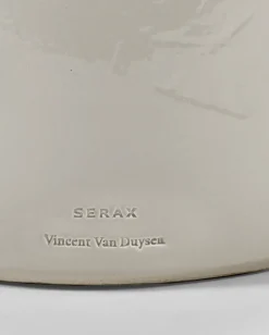 Pot en terre cuite blanc 15x12cm - Serax