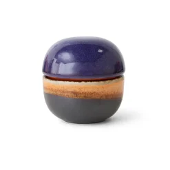 Pot à sucre en grès bleu - HKLIVING