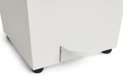 Poubelle en acier blanc 8l Loop - HAY