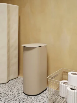 Poubelle en acier cashmere 40L Enkel - Ferm Living