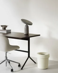 Poubelle en tissu recyclé blanc crème 31,6x36 cm Hide - Normann Copenhagen