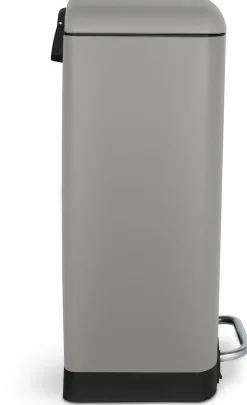 Poubelle à pédale gris clair 40L n°891 - Les Collectors
