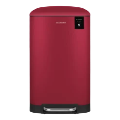 Poubelle à pédale rouge 30L n°722 - Les Collectors
