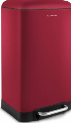 Poubelle à pédale rouge 40L n°887 - Les Collectors