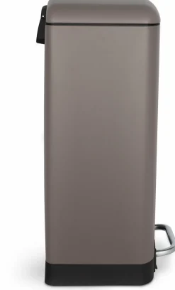 Poubelle à pédale taupe 40L n°883 - Les Collectors