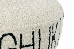 Pouf beige alphabet - Lorena Canals