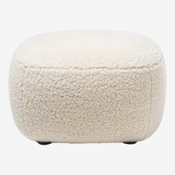 Pouf blanc Bear Loll 08 - Gervasoni