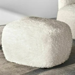 Pouf blanc Bear Loll 08 - Gervasoni