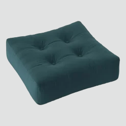 Pouf bleu pétrole More - Karup Design