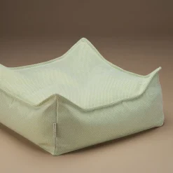 Pouf carré en oléfine herba 60 x 60 cm - Wigiwama