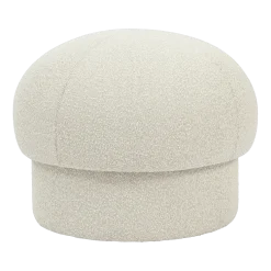 Pouf en polyester recyclé beige 65 cm Uno - Design House Stockholm