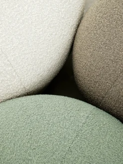 Pouf en polyester recyclé marron 50 cm Uno - Design House Stockholm
