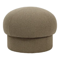 Pouf en polyester recyclé marron 65 cm Uno - Design House Stockholm
