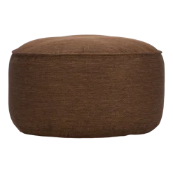 Pouf en polyester spice rouge 80x48cm Olaf - Vincent Sheppard