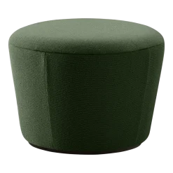 Pouf en tissu vert Naïve - Emko