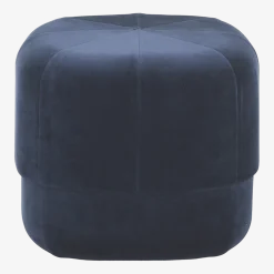 Pouf en velours 46 cm bleu foncé Circus foncé bleu - Normann Copenhagen