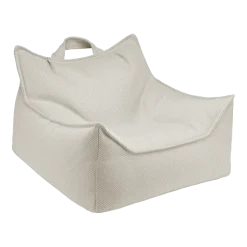 Pouf fauteuil d'extérieur en oléfine terra 80 x 70 cm - Wigiwama