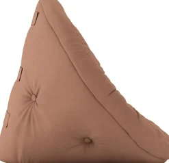 Pouf fauteuil en coton clay brown 75x80x60cm Mini Nido - Karup Design