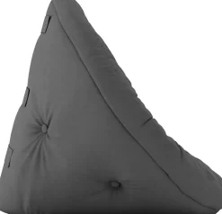 Pouf fauteuil en coton dark grey 75x80x60cm Mini Nido - Karup Design