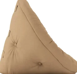 Pouf fauteuil en coton mocca 75x80x60cm Mini Nido - Karup Design