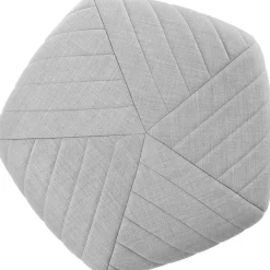 Pouf gris clair Five - Muuto