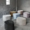 Pouf gris clair Salon - Mette Dittmer