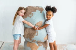 Pouf map monde enfant - Lorena Canals