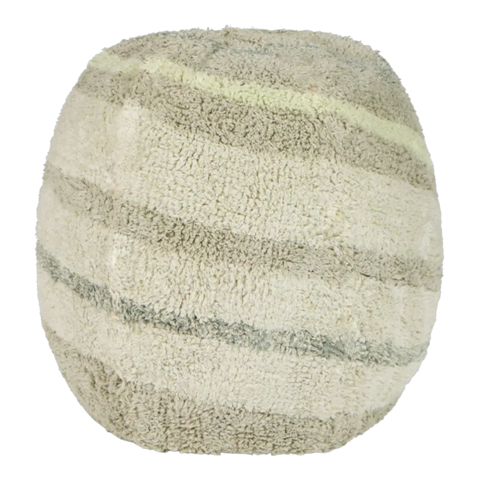 Pouf neptune en coton 45x40cm I want to be an astronaut - Lorena Canals