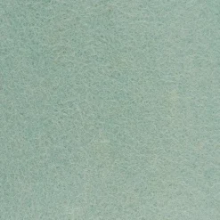 2 Poufs en laine corail et turquoise-gris Felix et Fine - myfelt