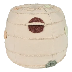 Pouf système solaire en coton 50x45cm I want to be an astronaut - Lorena Canals