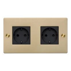 Prise 2G laiton Socket - Buster+Punch