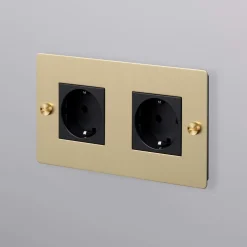 Prise 2G laiton Socket - Buster+Punch
