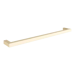 Rail à serviettes carré en acier beige cashew 105cm Vana - Metallbude