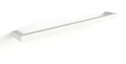 Rail à serviettes carré en acier blanc 105cm Vana - Metallbude