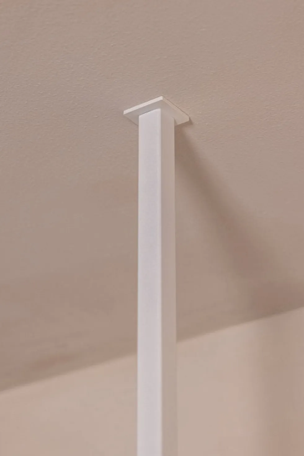 Rail à serviettes carré en acier blanc 50x60cm Tensi - Metallbude