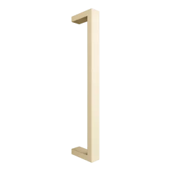 Rail à serviettes en acier beige cashew 50x10x4cm Nali - Metallbude