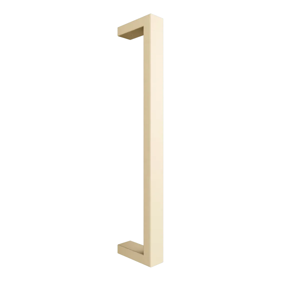 Rail à serviettes en acier beige cashew 50x10x4cm Nali - Metallbude
