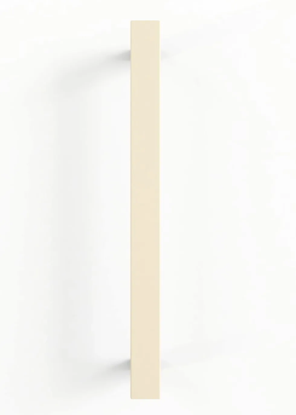 Rail à serviettes en acier beige cashew 50x10x4cm Nali - Metallbude