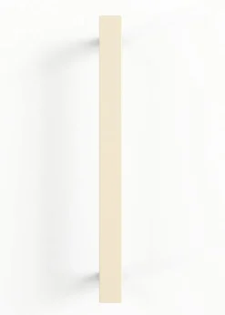 2 rails à serviettes en acier beige cashew 50x10x4cm Nali - Metallbude