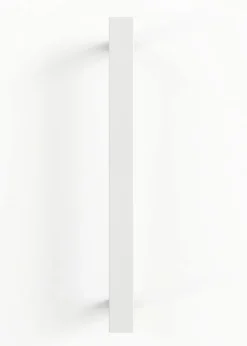 2 rails à serviettes en acier blanc 50x10x4cm Nali - Metallbude