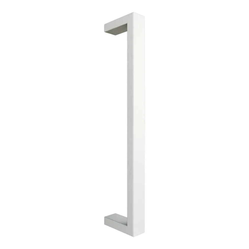 2 rails à serviettes en acier blanc 50x10x4cm Nali - Metallbude