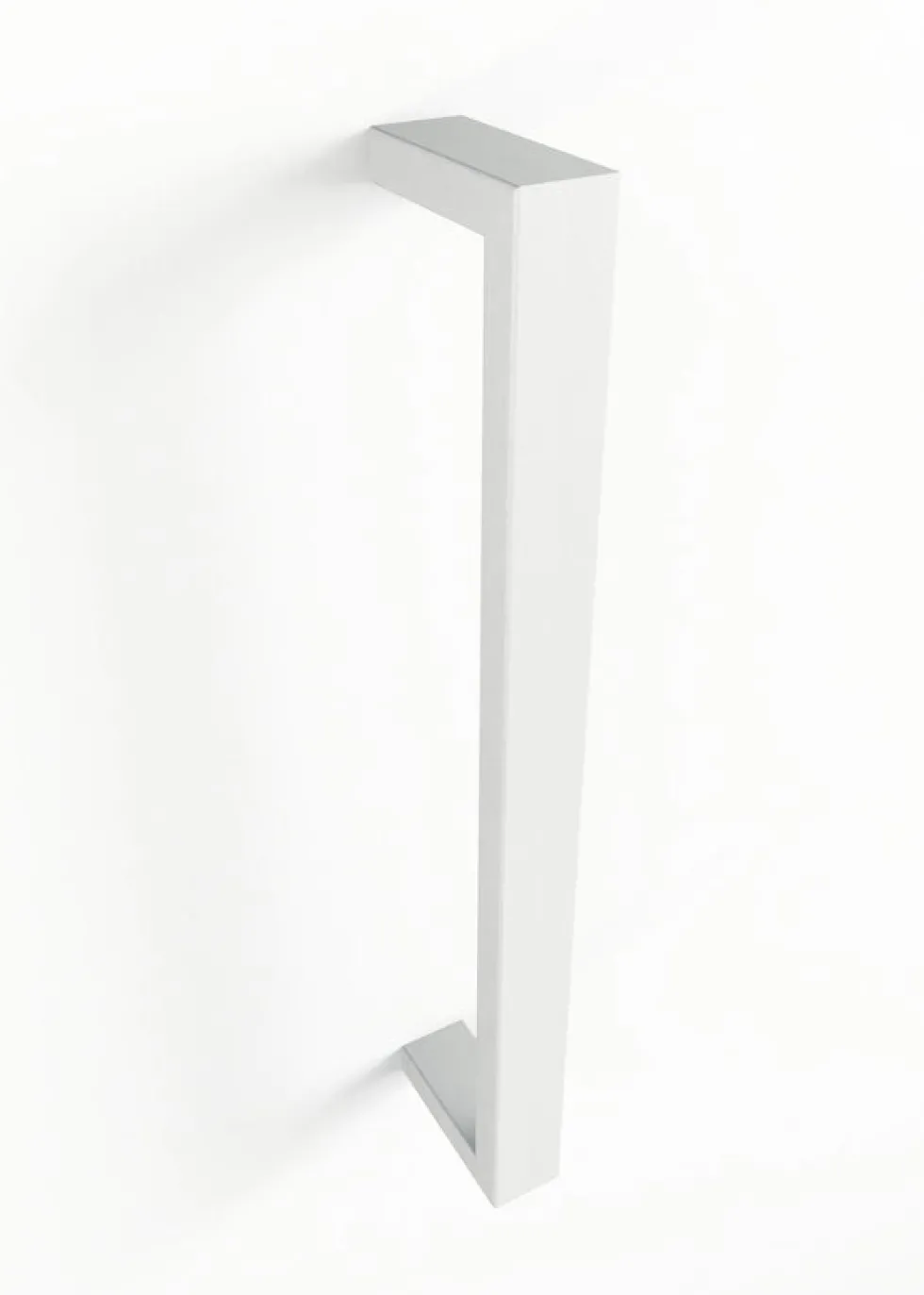 2 rails à serviettes en acier blanc 50x10x4cm Nali - Metallbude