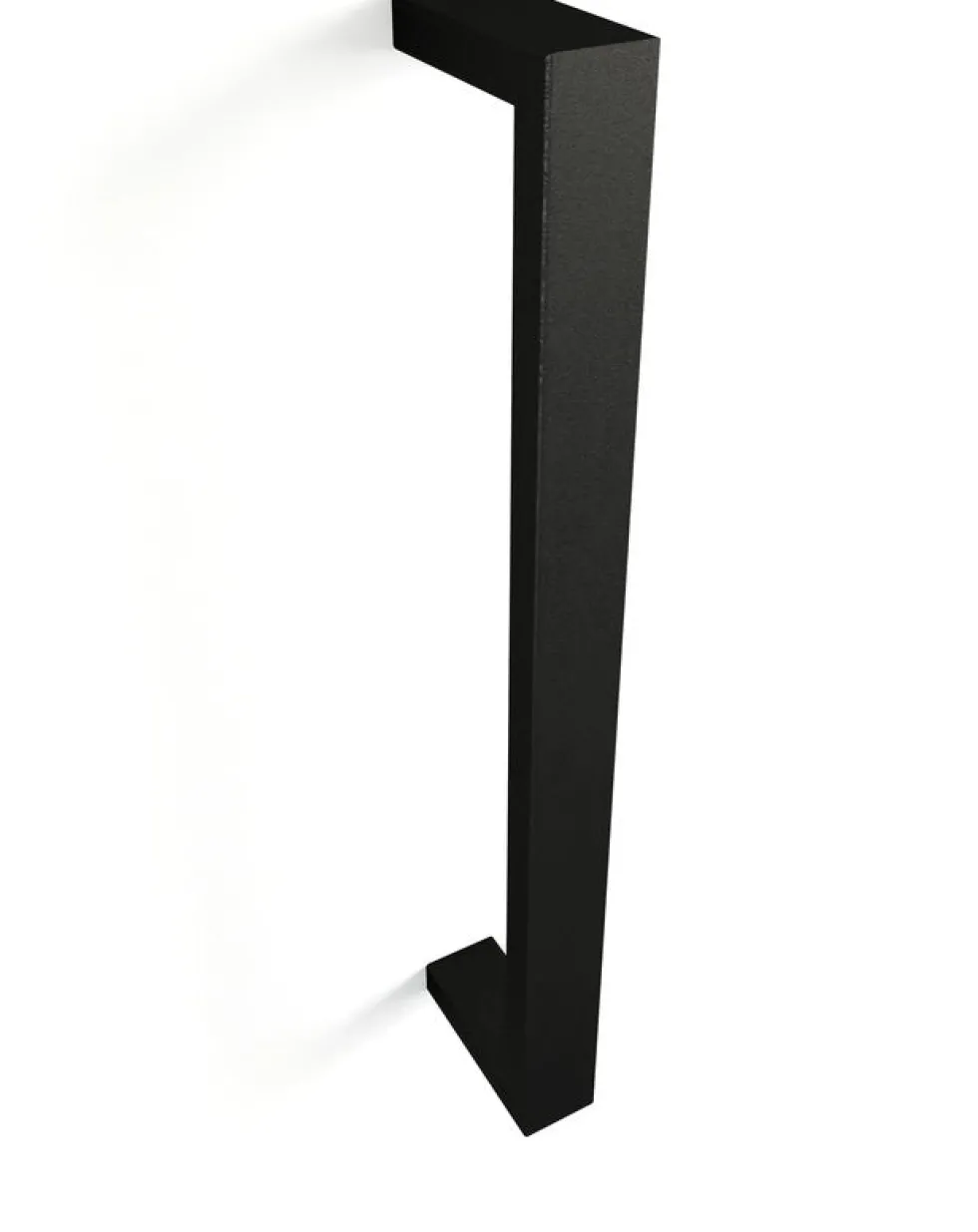 2 rails à serviettes en acier noir 50x10x4cm Nali - Metallbude