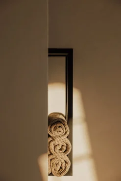 2 rails à serviettes en acier noir 50x10x4cm Nali - Metallbude