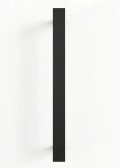 2 rails à serviettes en acier noir 50x10x4cm Nali - Metallbude