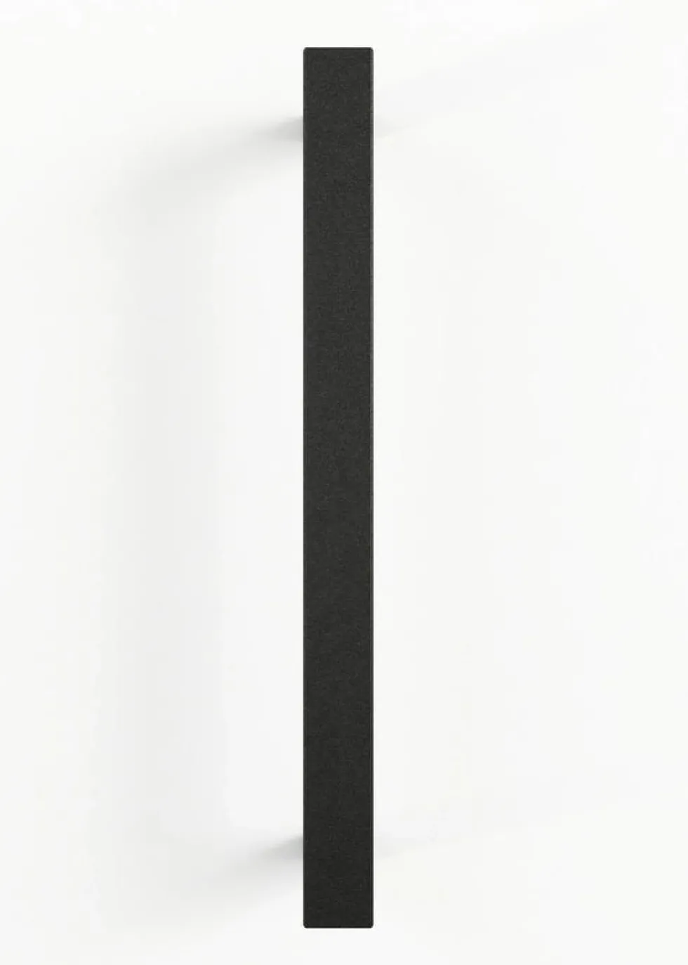 2 rails à serviettes en acier noir 50x10x4cm Nali - Metallbude