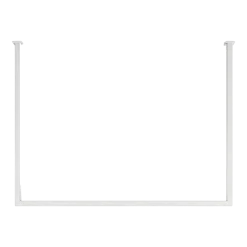 Rail à vêtements carré en acier blanc 60x120cm Rubi - Metallbude