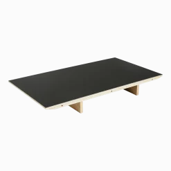 Rallonge contreplaqué laqué mat noir pour table CPH 30 Extensible - HAY