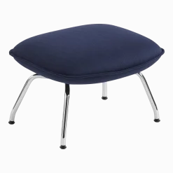 Repose-pieds bleu marine Doze - Muuto